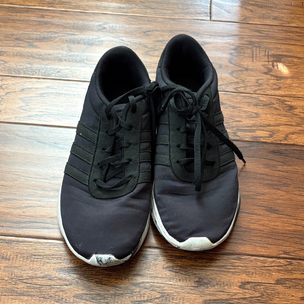 Adidas Black and White Sneakers